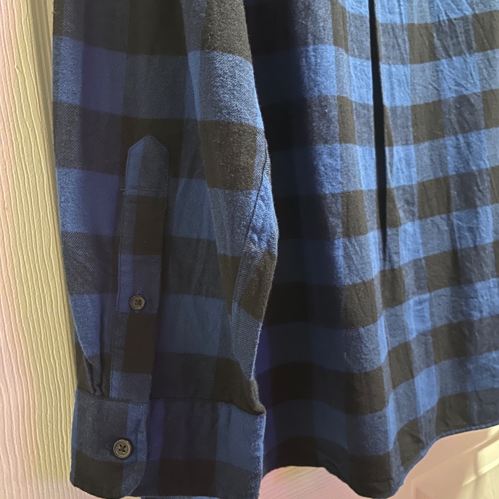 St. John’s Bay Big & Tall Men’s Super Soft Long Sleeve Flannel Shirt 2XL - Picture 10 of 11